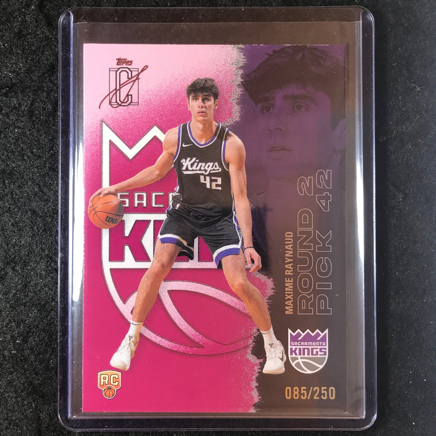2025-26 Topps Signature Class MAXIME RAYNAUD Rookie Magenta 85/250 #135
