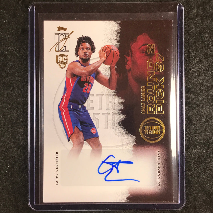 2025-26 Topps Signature Class CHAZ LANIER Rookie Class Auto #CL