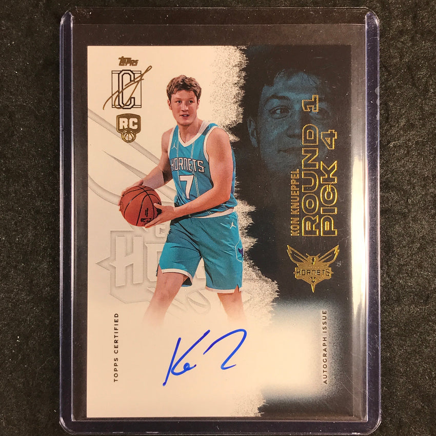 2025-26 Topps Signature Class KON KNUEPPEL Rookie Class Auto #KK (A)