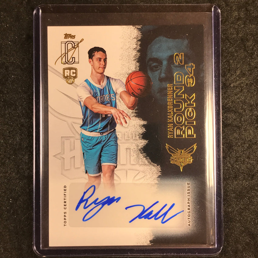 2025-26 Topps Signature Class RYAN KALKBRENNER Rookie Class Auto #RK