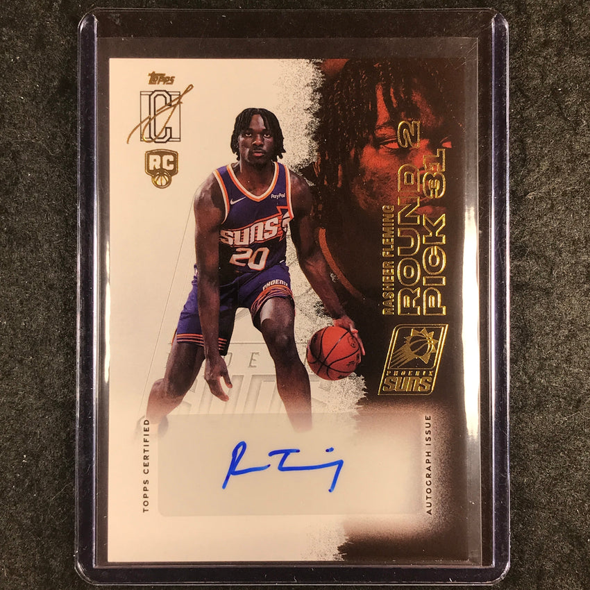 2025-26 Topps Signature Class RASHEER FLEMMING Rookie Class Auto #RF