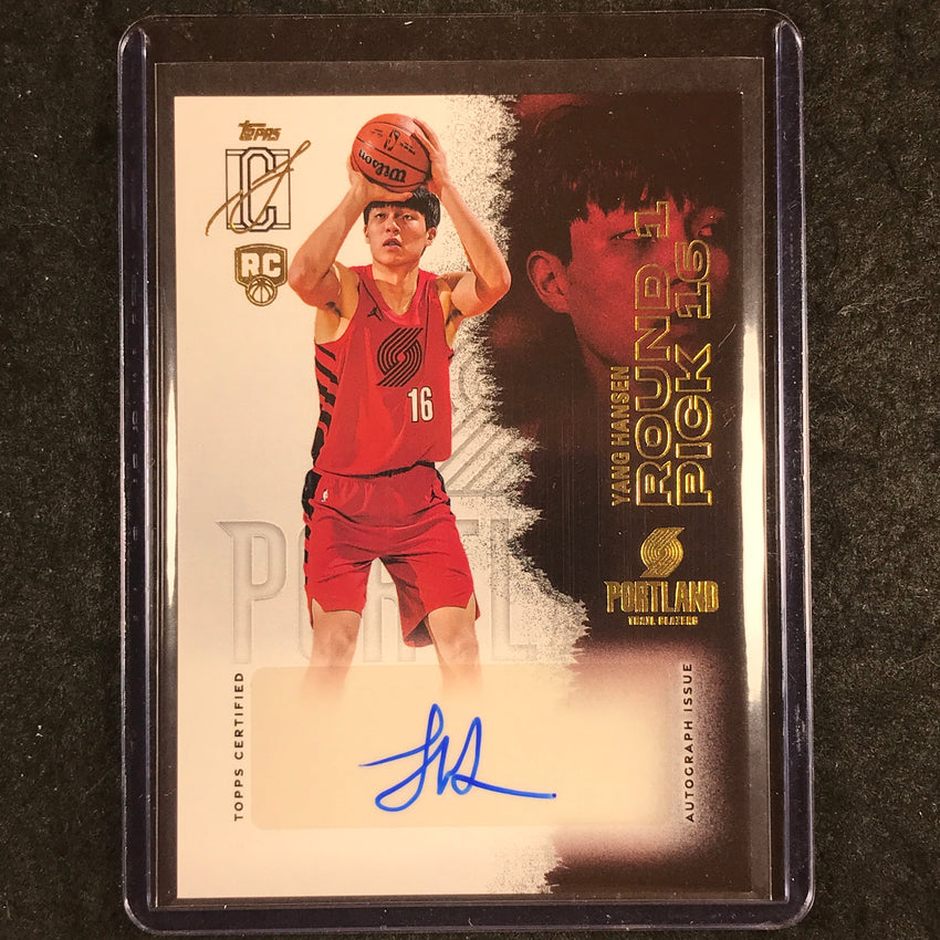 2025-26 Topps Signature Class YANG HANSEN Rookie Class Auto #YH (A)