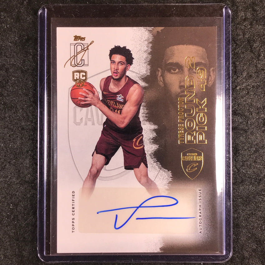 2025-26 Topps Signature Class TYRESE PROCTOR Rookie Class Auto #TPR