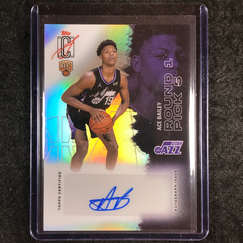 2025-26 Topps Signature Class ACE BAILEY Rookie Class Auto Chrome #AB