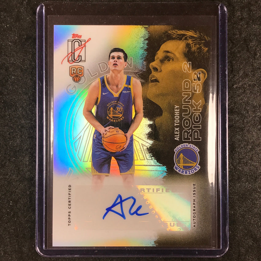 2025-26 Topps Signature Class ALEX TOOHEY Rookie Class Auto Chrome #ATO (B)