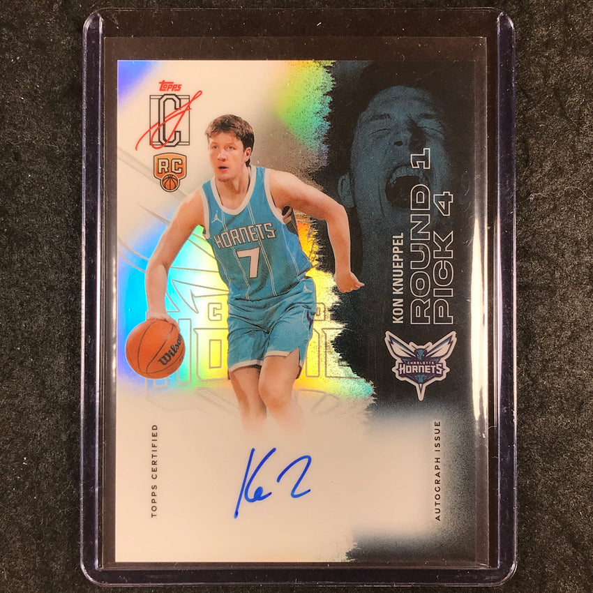 2025-26 Topps Signature Class KON KNUEPPEL Rookie Class Auto Chrome #KK (A)