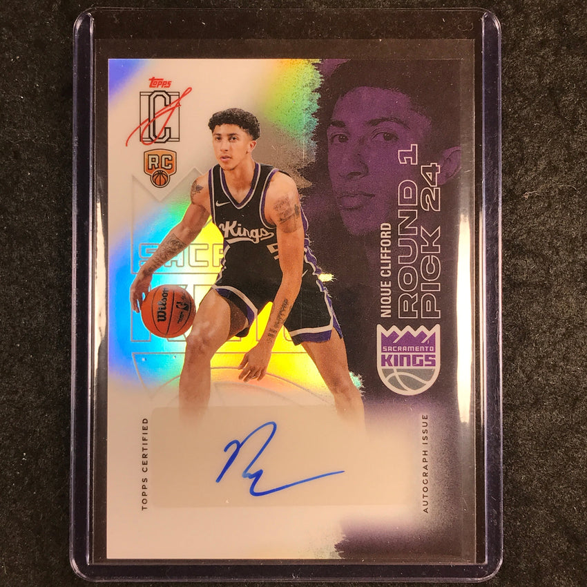 2025-26 Topps Signature Class NIQUE CLIFFORD Rookie Class Auto Chrome #KK (A)