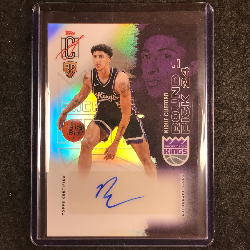 2025-26 Topps Signature Class NIQUE CLIFFORD Rookie Class Auto Chrome #KK (B)