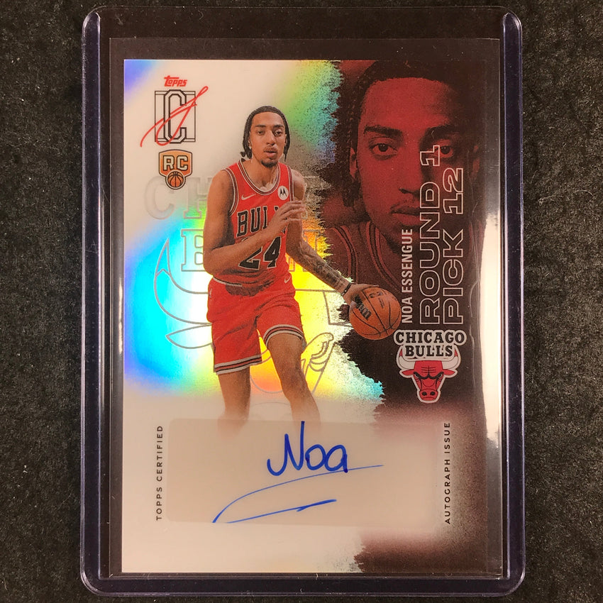 2025-26 Topps Signature Class NOA ESSENGUE Rookie Class Auto Chrome #NE