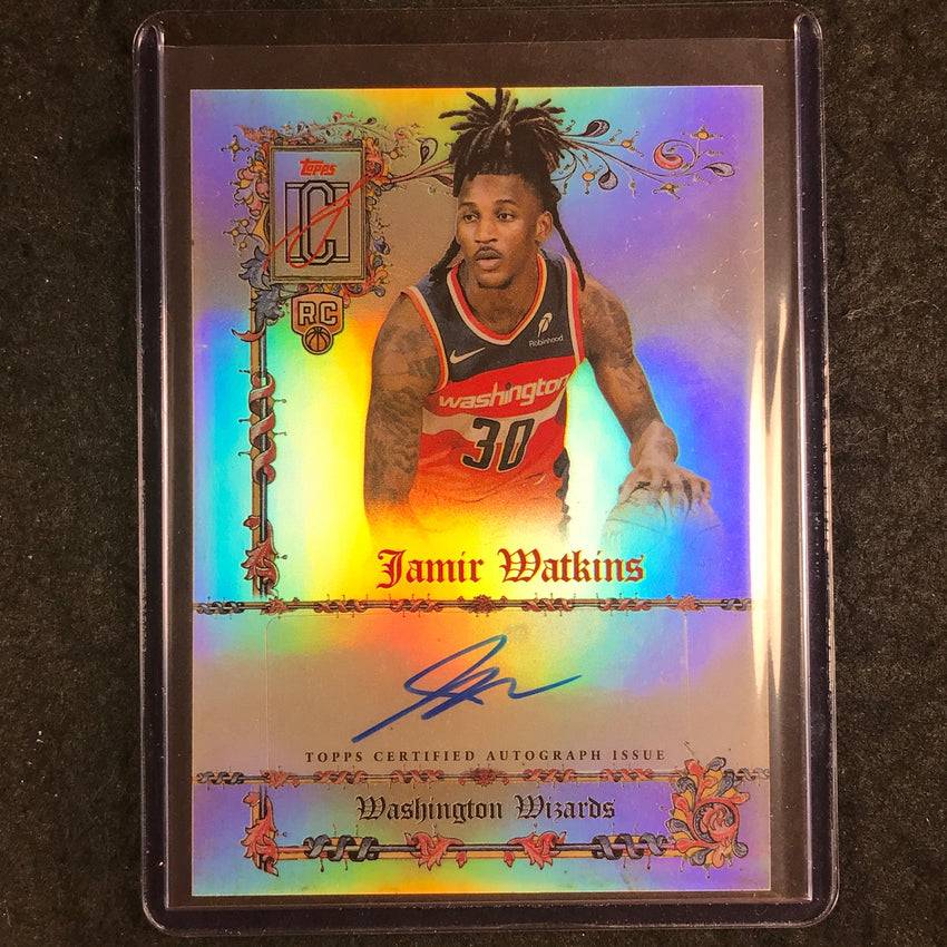 2025-26 Topps Signature Class JAMIR WATKINS Rookie Manuscripts Auto #JW (A)