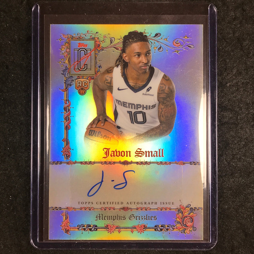 2025-26 Topps Signature Class JAVON SMALL Rookie Manuscripts Auto #JS
