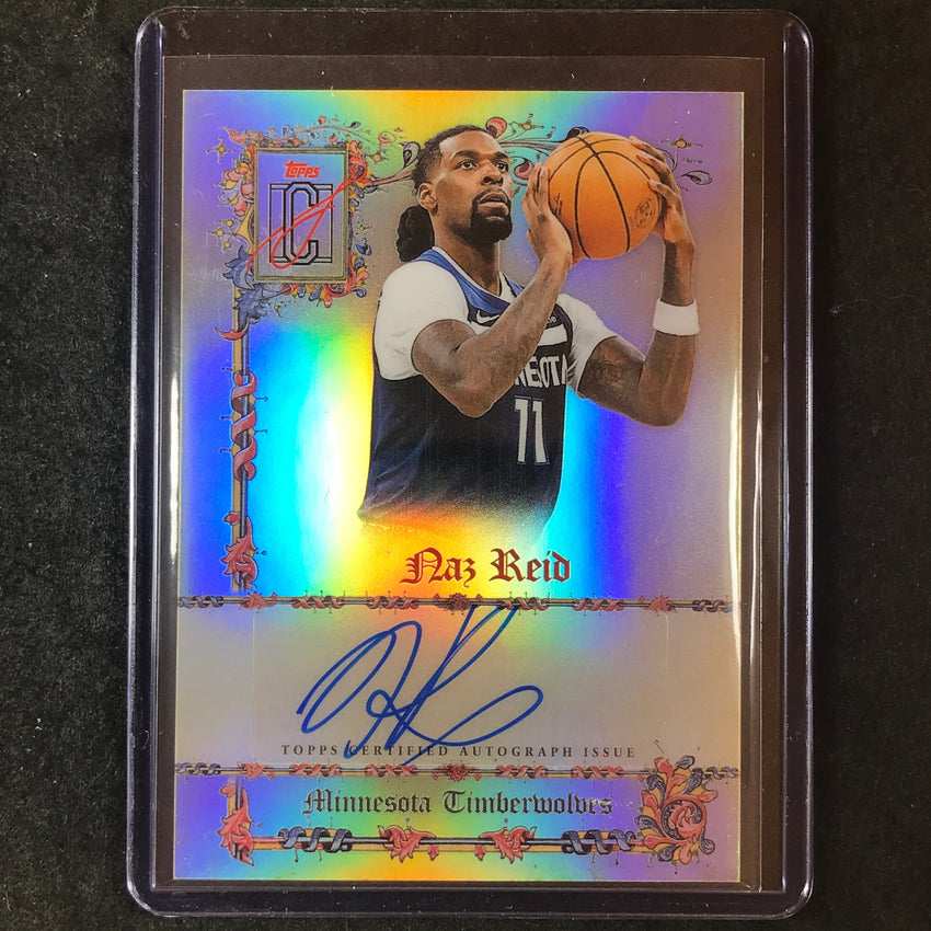 2025-26 Topps Signature Class NAZ REID Manuscripts Auto #NR