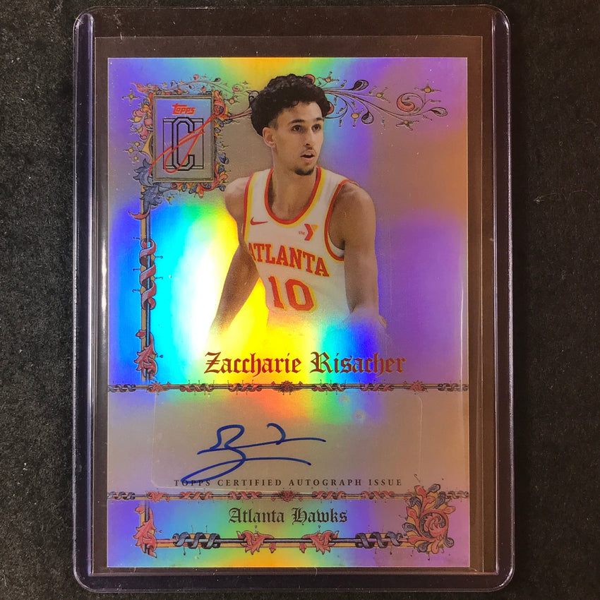 2025-26 Topps Signature Class ZACCHARIE RISACHER Manuscripts Auto #ZR