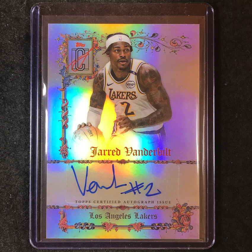 2025-26 Topps Signature Class JARRED VANDERBILT Manuscripts Auto #JVA