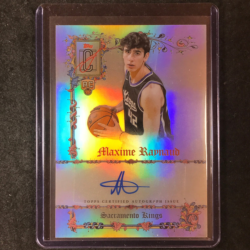 2025-26 Topps Signature Class MAXIME RAYNAUD Rookie Manuscripts Auto #MR