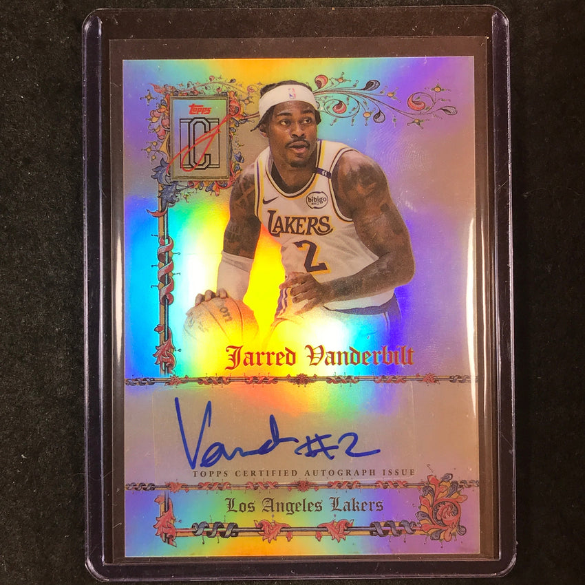 2025-26 Topps Signature Class JARRED VANDERBILT Manuscripts Auto #JVA (B)