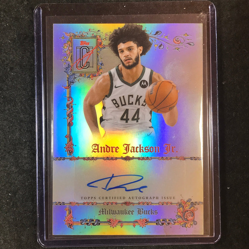 2025-26 Topps Signature Class ANDRE JACKSON JR Manuscripts Auto #AJ (A)