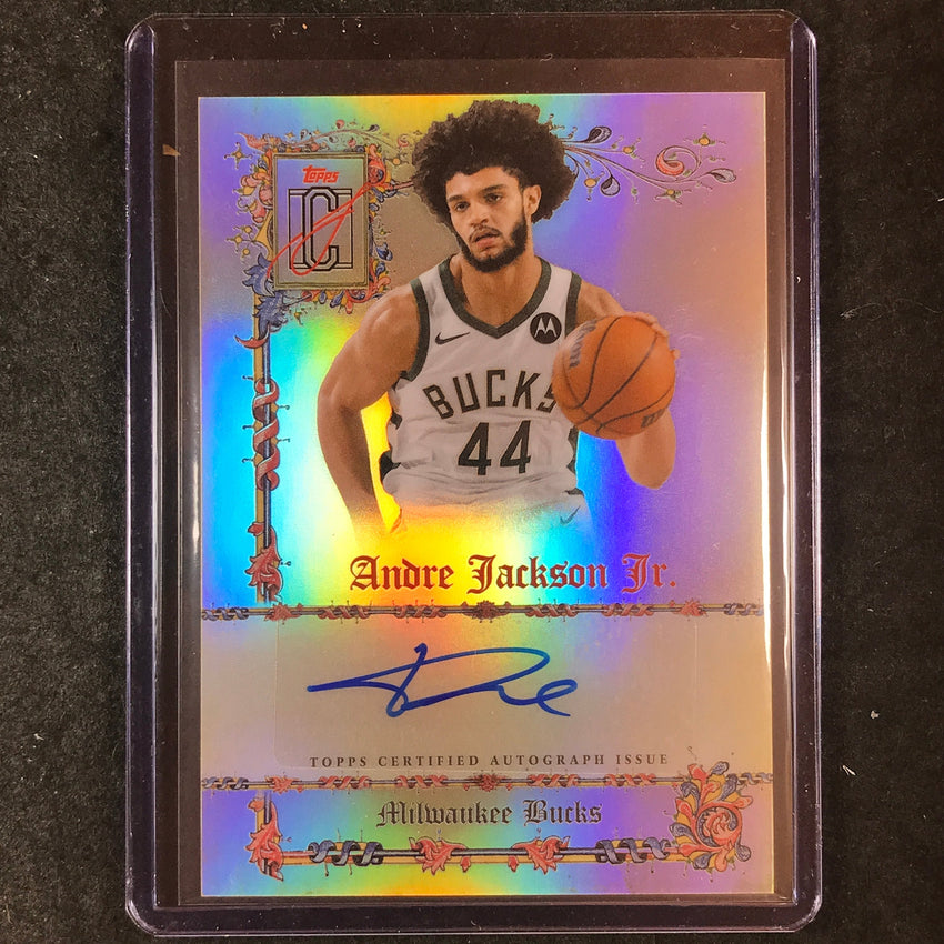2025-26 Topps Signature Class ANDRE JACKSON JR Manuscripts Auto #AJ (B)