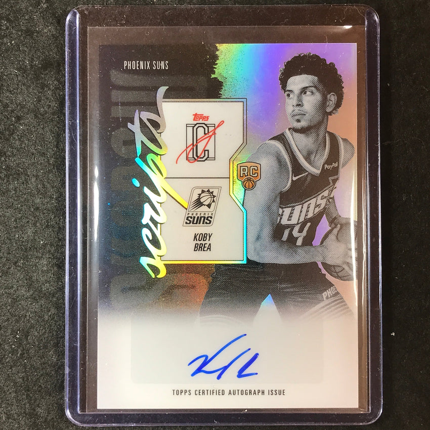 2025-26 Topps Signature Class KOBE BREA Shadow Scripts Auto #KB