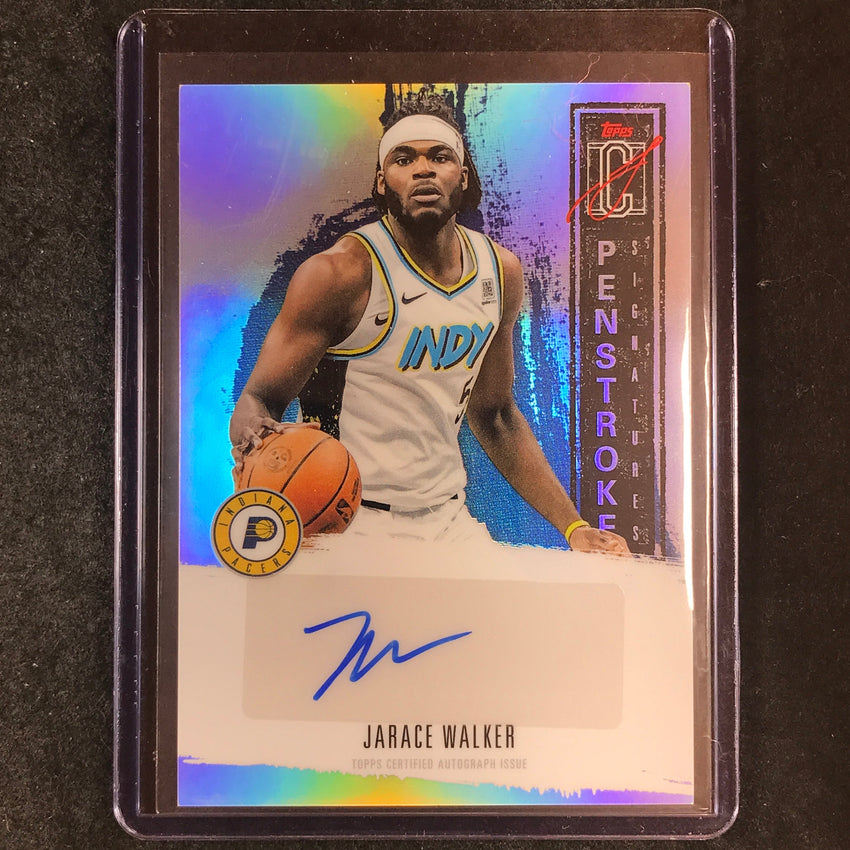 2025-26 Topps Signature Class JARACE WALKER Penstrokes Auto #JW