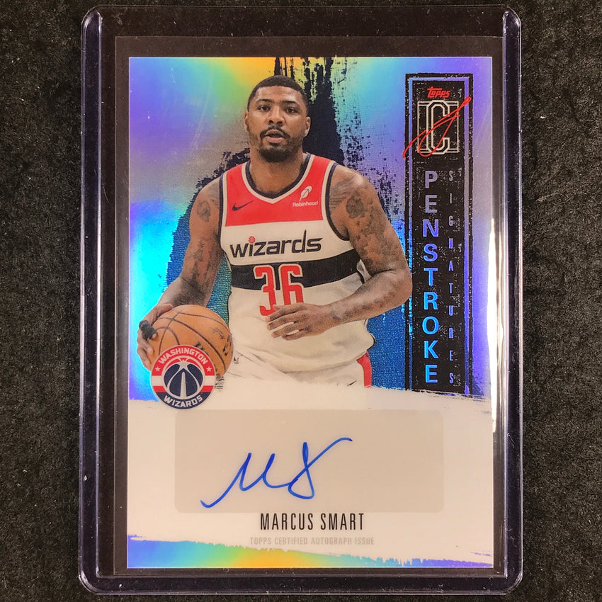2025-26 Topps Signature Class MARCUS SMART Penstrokes Auto #MS (B)