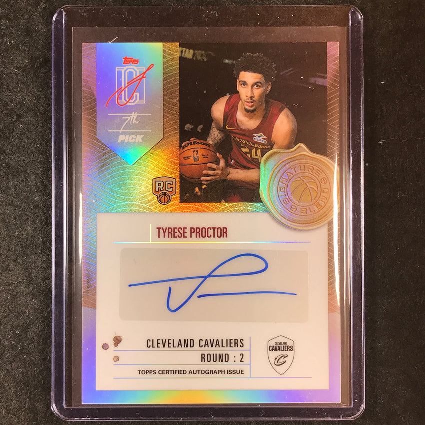2025-26 Topps Signature Class TYRESE PROCTOR Signature Blend Auto #TP