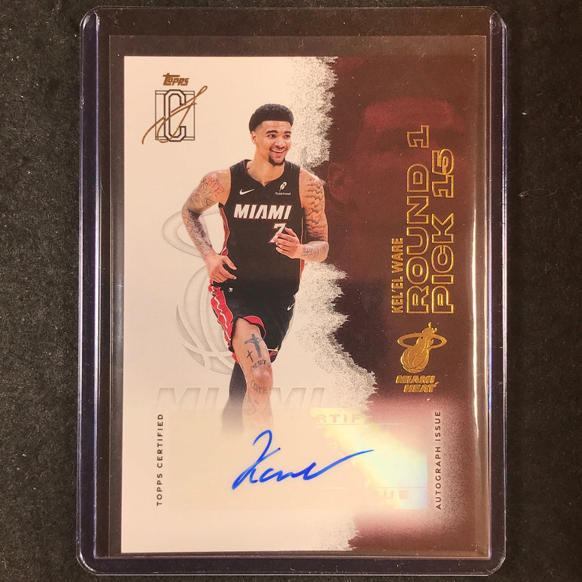 2025-26 Topps Signature Class KELEL WARE Veteran Class Auto #KW