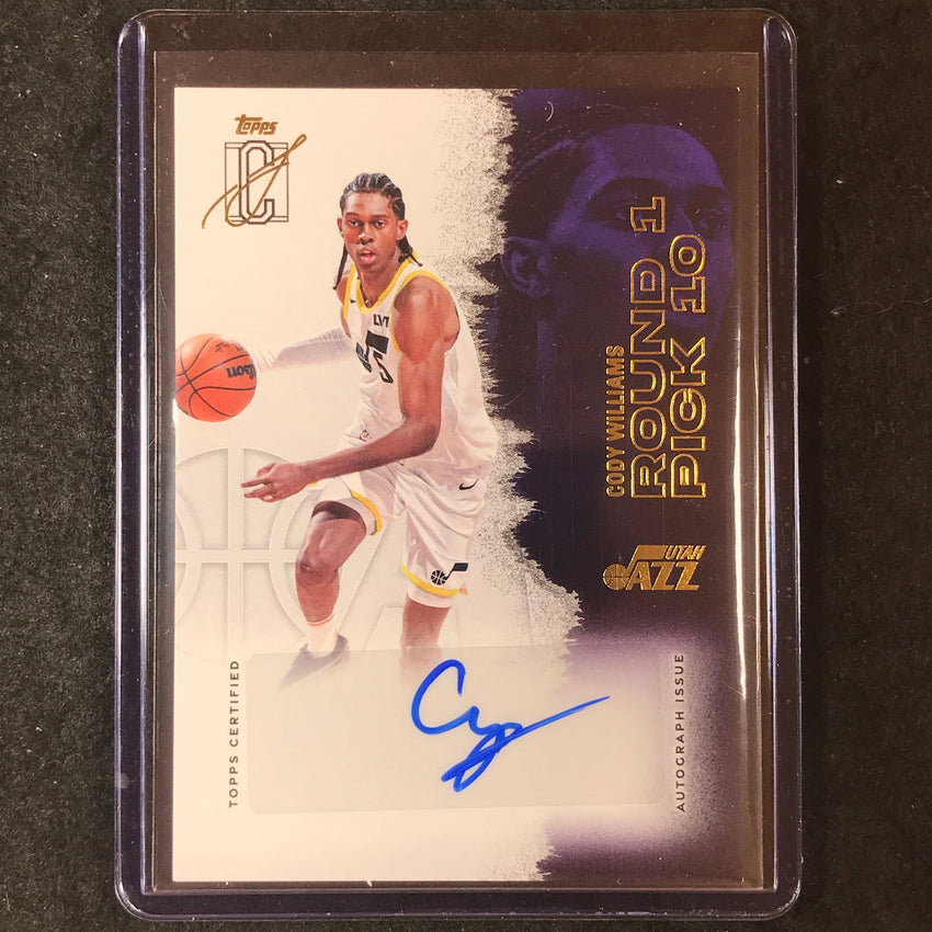 2025-26 Topps Signature Class CODY WILLIAMS Veteran Class Auto #CWI