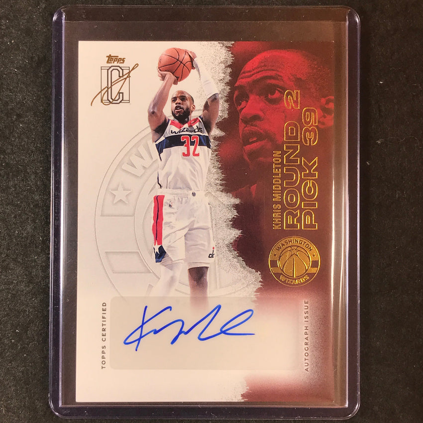 2025-26 Topps Signature Class KHRIS MIDDLETON Veteran Class Auto #KM