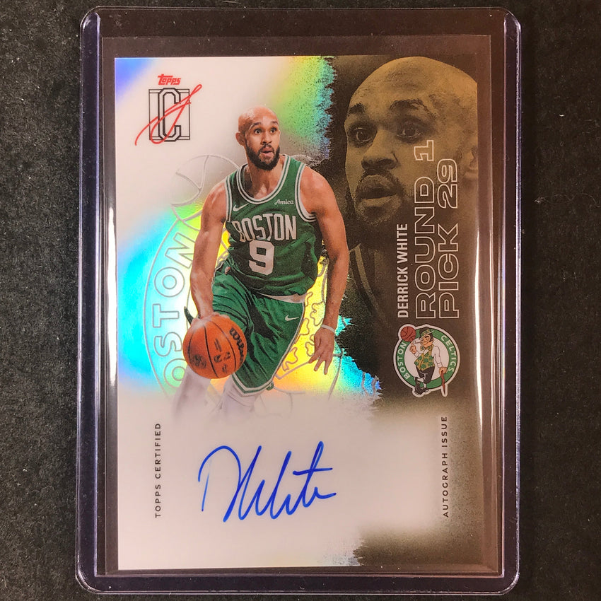 2025-26 Topps Signature Class DERRICK WHITE Veteran Class Auto Chrome #DW