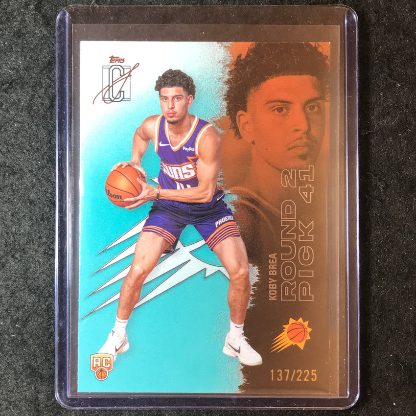 2025-26 Topps Signature Class KOBE BREA Rookie Teal 137/225 #134