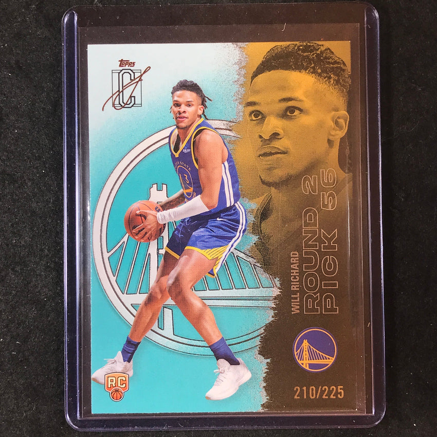 2025-26 Topps Signature Class WILL RICHARD Rookie Teal 210/225 #146