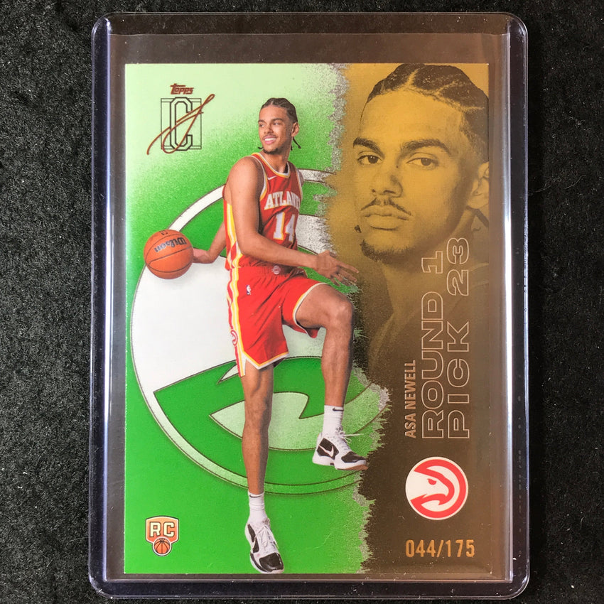 2025-26 Topps Signature Class ASA NEWELL Rookie Lime 44/175 #119