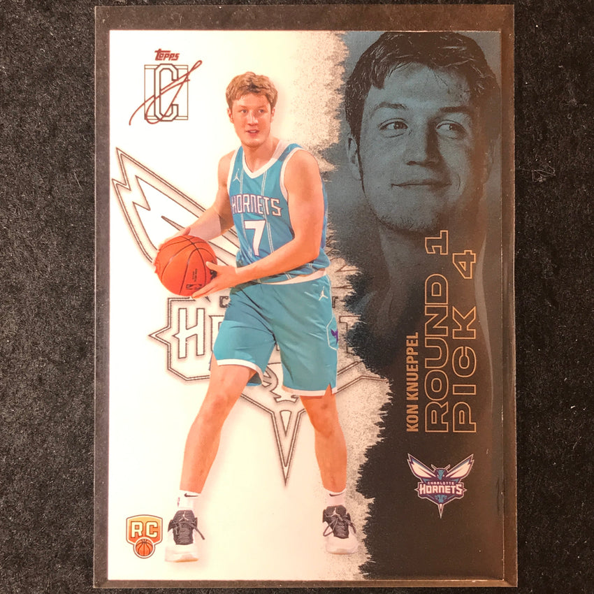 2025-26 Topps Signature Class KON KNUEPPEL Rookie Base #103