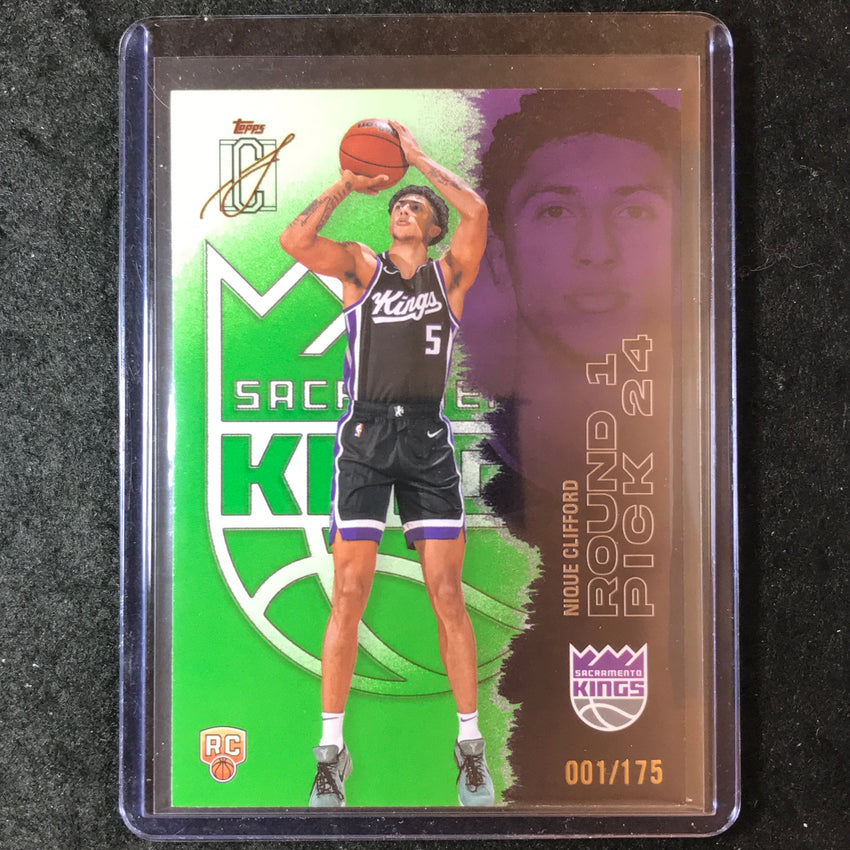 2025-26 Topps Signature Class NIQUE CLIFFORD Rookie Lime 1/175 #120