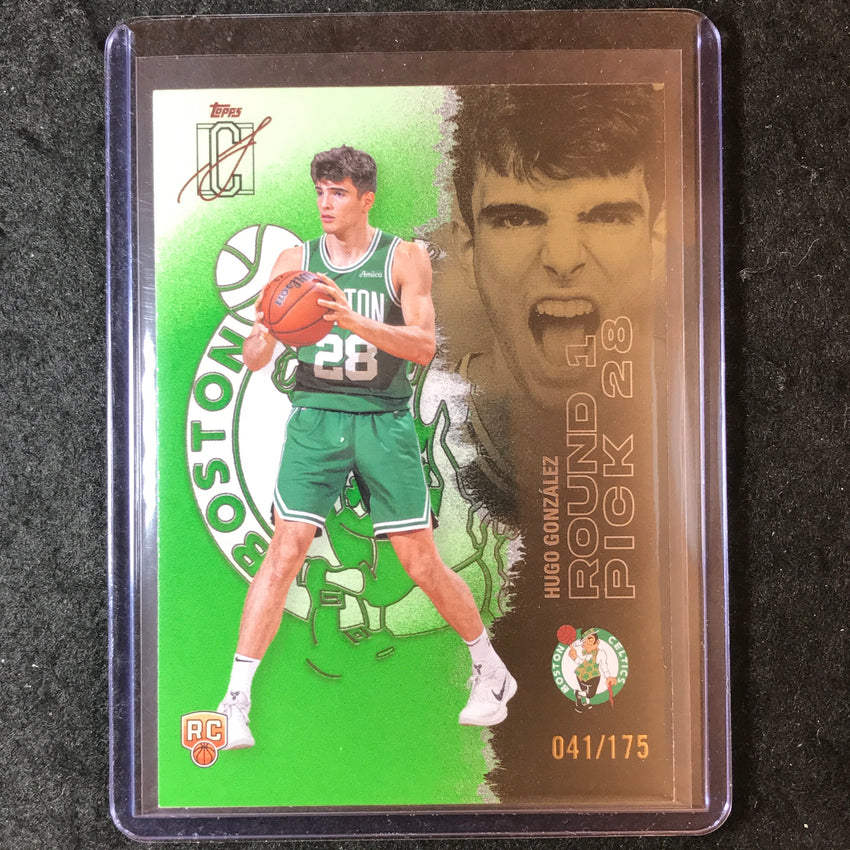 2025-26 Topps Signature Class HUGO GONZALEZ Rookie Lime 41/175 #148