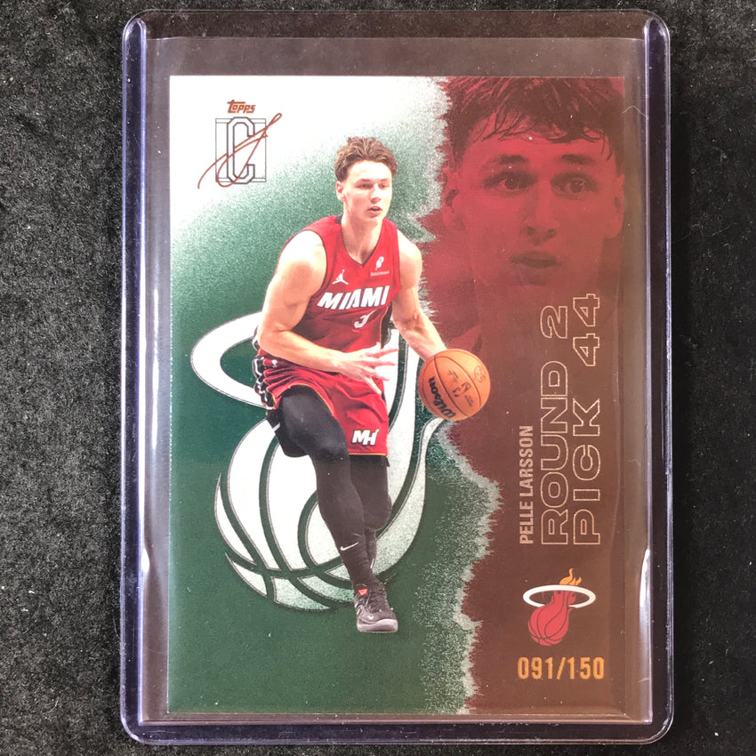 2025-26 Topps Signature Class PELLE LARSSON Green 91/150 #7