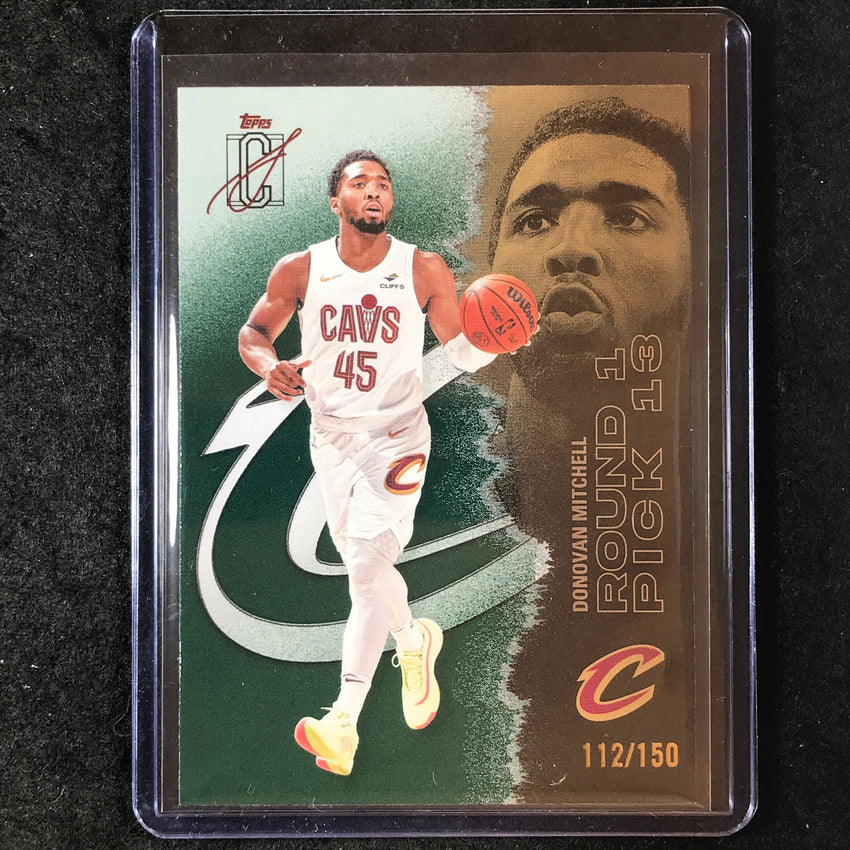 2025-26 Topps Signature Class DONOVAN MITCHELL Green 112/150 #73