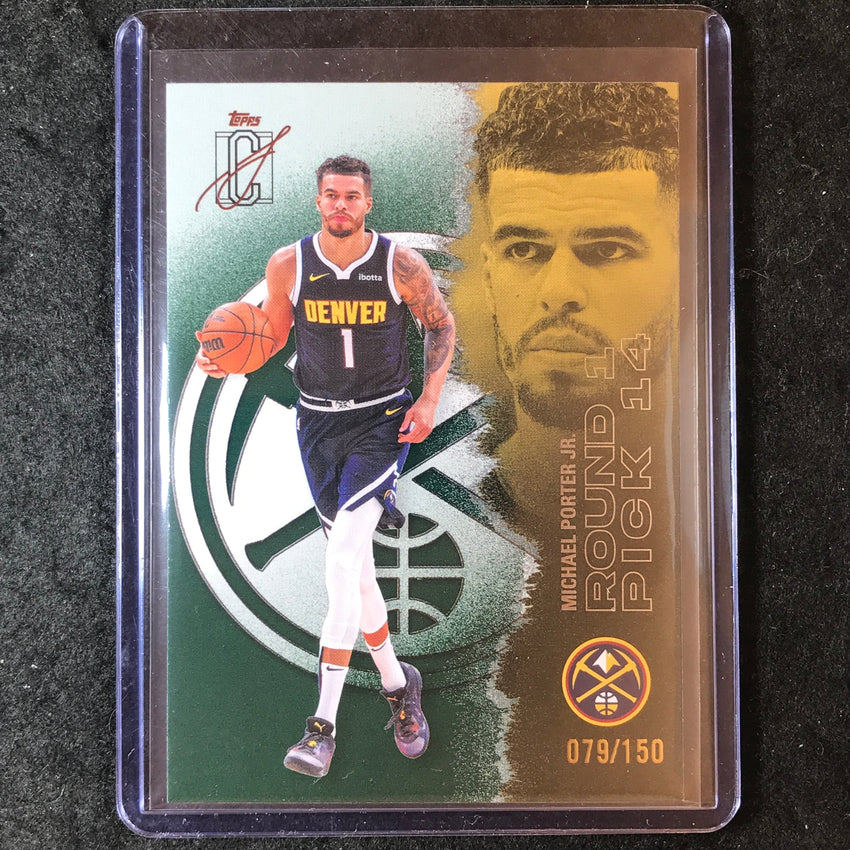 2025-26 Topps Signature Class MICHAEL PORTER JR Green 79/150 #81