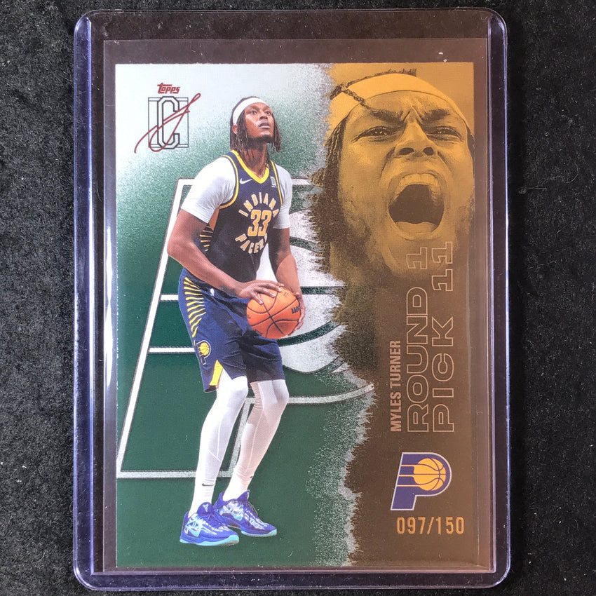 2025-26 Topps Signature Class MYLES TURNER Green 97/150 #92