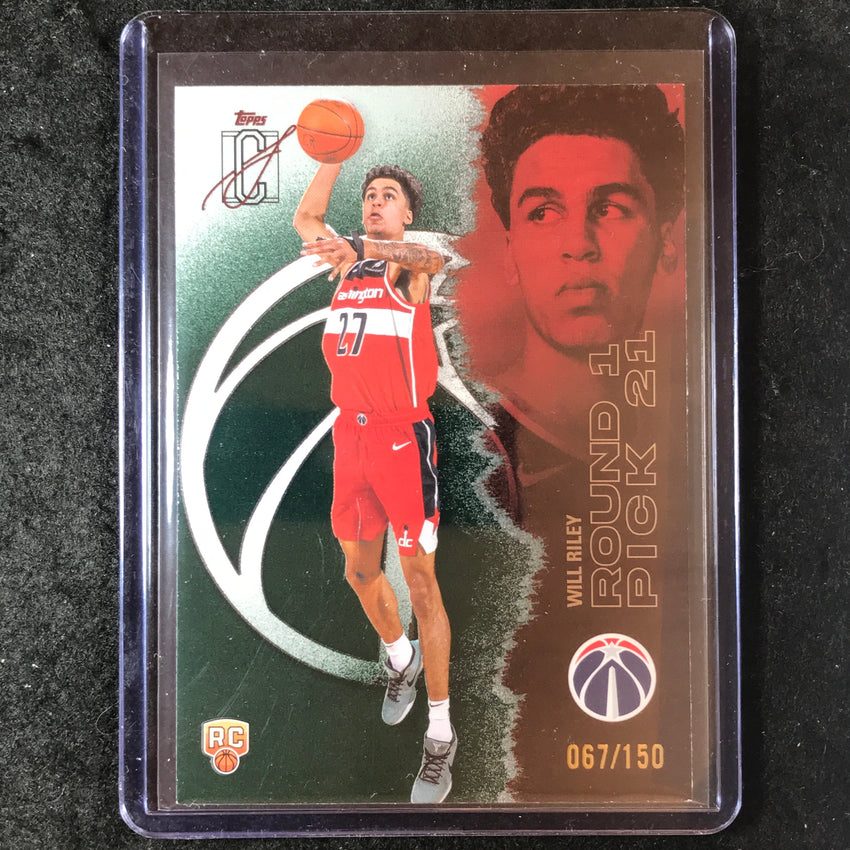 2025-26 Topps Signature Class WILL RILEY Rookie Green 67/150 #117