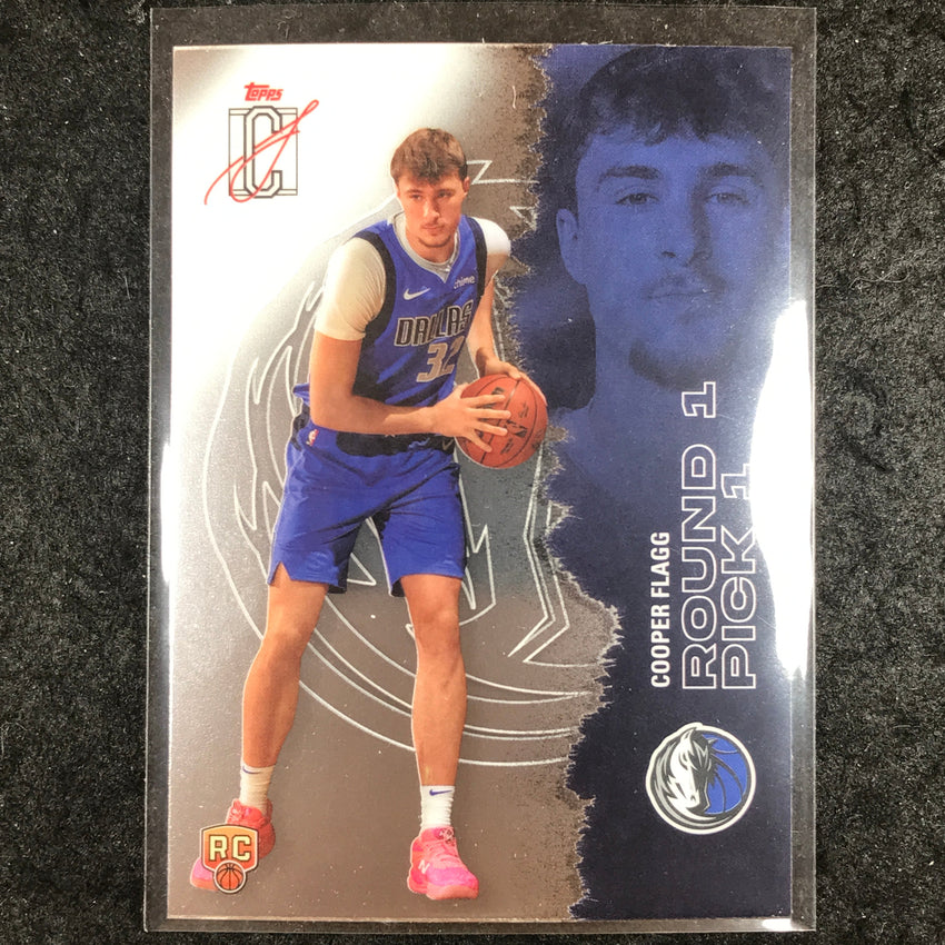 2025-26 Topps Signature Class COOPER FLAGG Rookie Chrome Base #101
