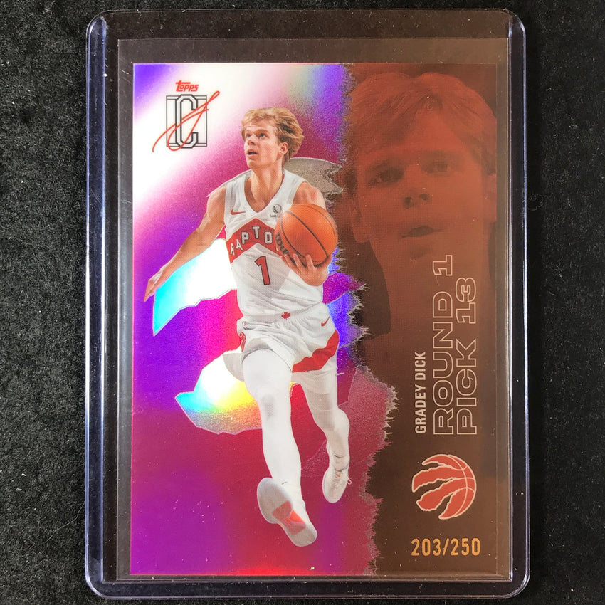 2025-26 Topps Signature Class GRADEY DICK Chrome Magenta 203/250 #6