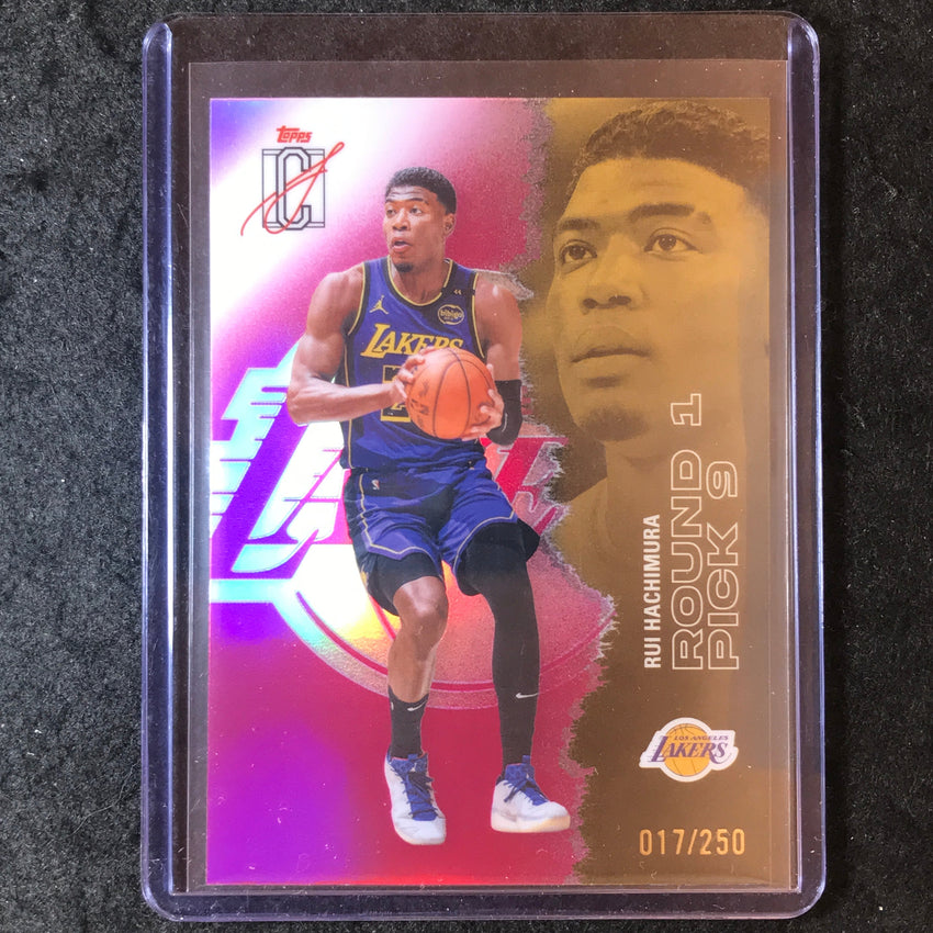 2025-26 Topps Signature Class RUI HACHIMURA Chrome Magenta 17/250 #9