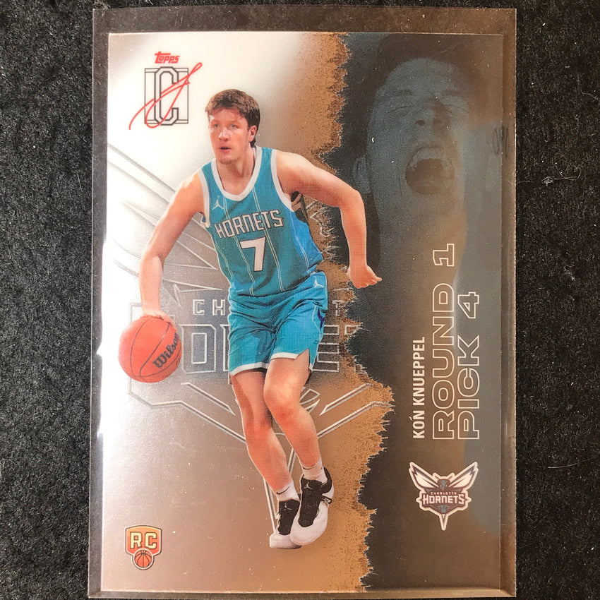 2025-26 Topps Signature Class KON KNUEPPEL Rookie Chrome Base #103