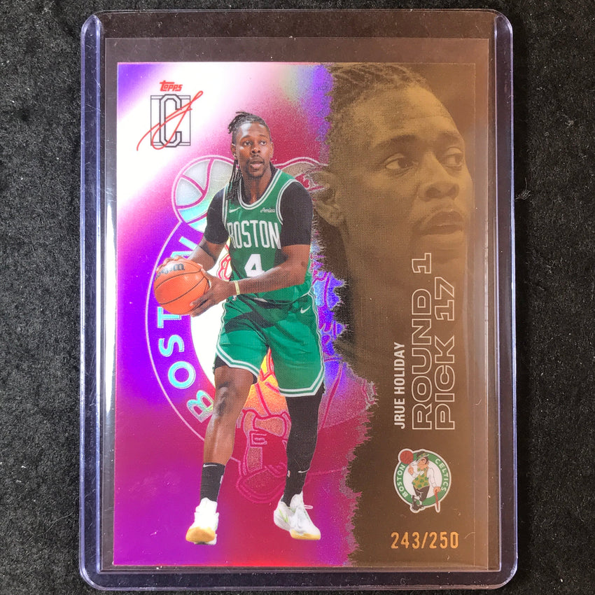 2025-26 Topps Signature Class JRUE HOLIDAY Chrome Magenta 243/250 #20