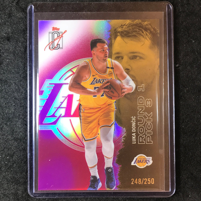 2025-26 Topps Signature Class LUKA DONCIC Chrome Magenta 248/250 #83