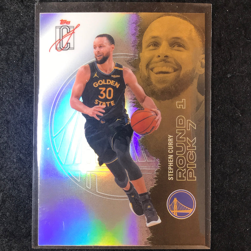 2025-26 Topps Signature Class STEPHEN CURRY Chrome Refractor Base #52