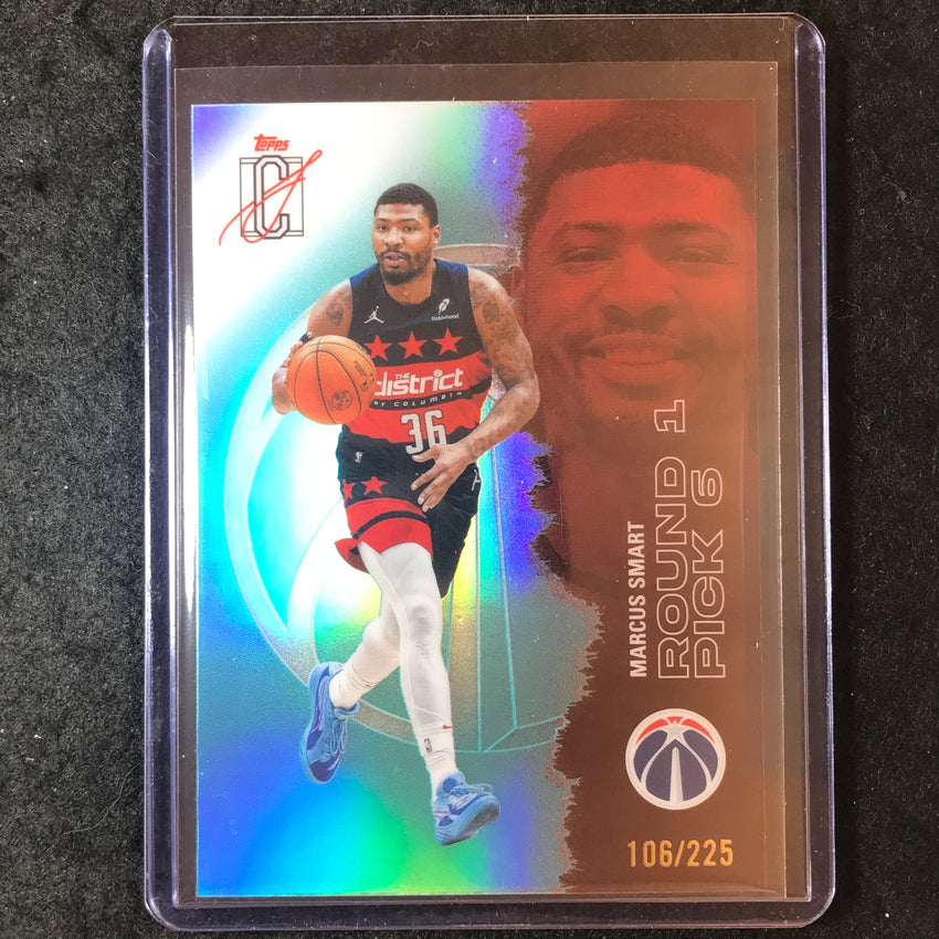 2025-26 Topps Signature Class MARCUS SMART Chrome Teal 106/225 #27