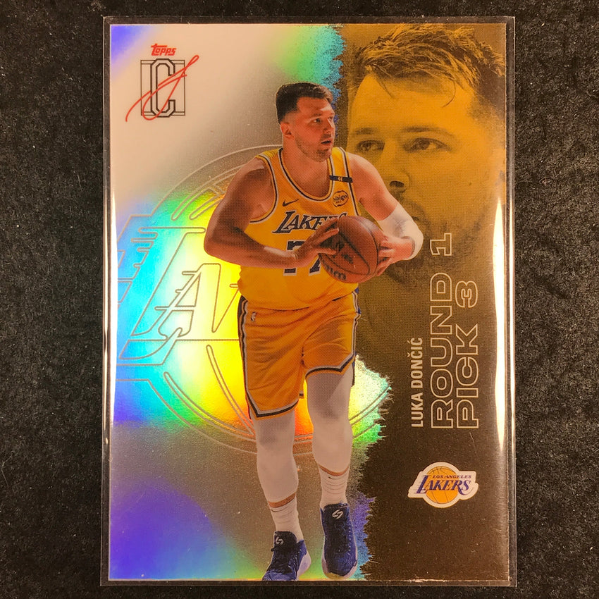 2025-26 Topps Signature Class LUKA DONCIC Chrome Refractor Base #83